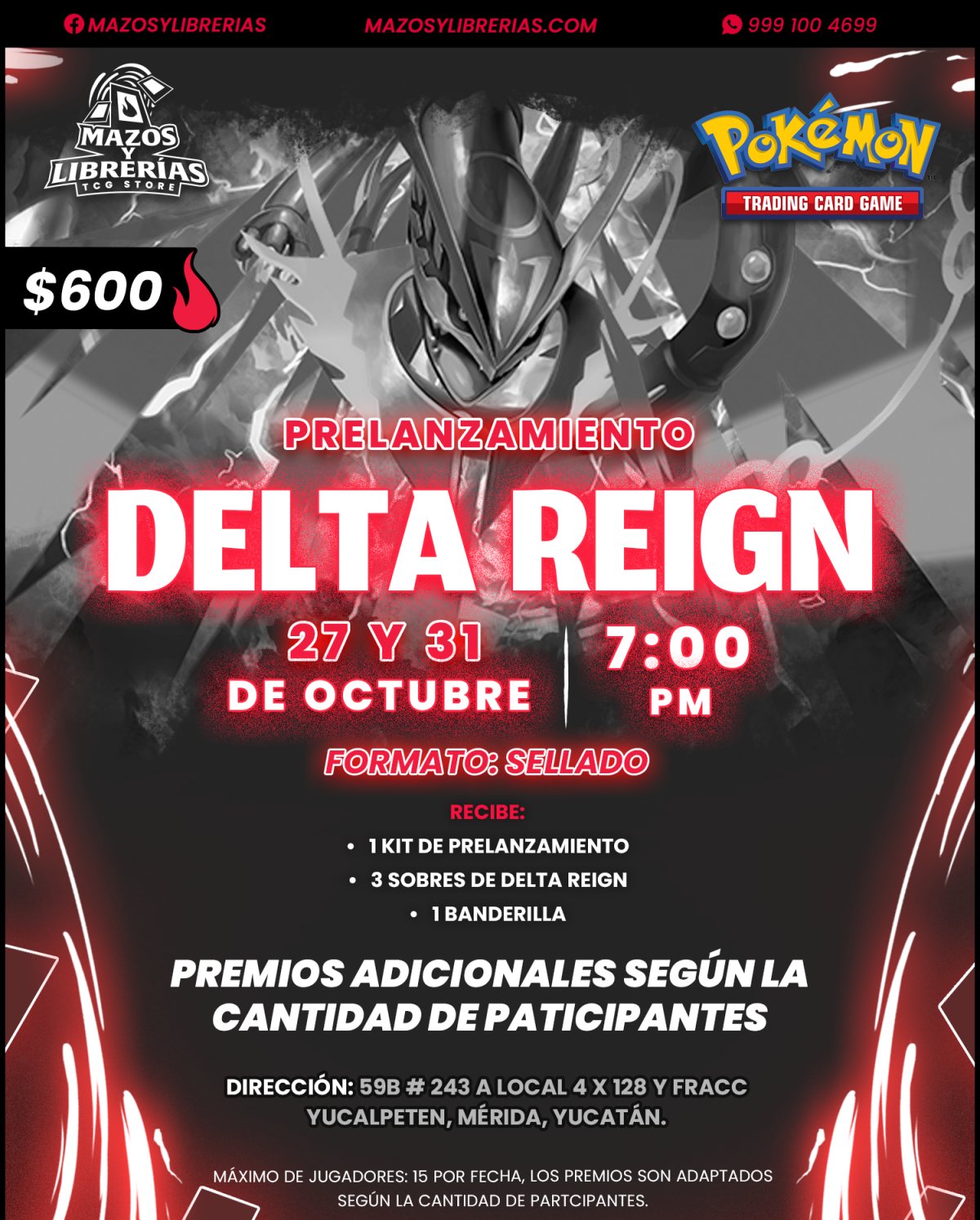 Prelanzamiento | Delta Reign | Martes 27 de Octubre 2026