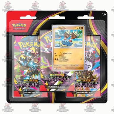 Pitch Black | 3-Pack Blister