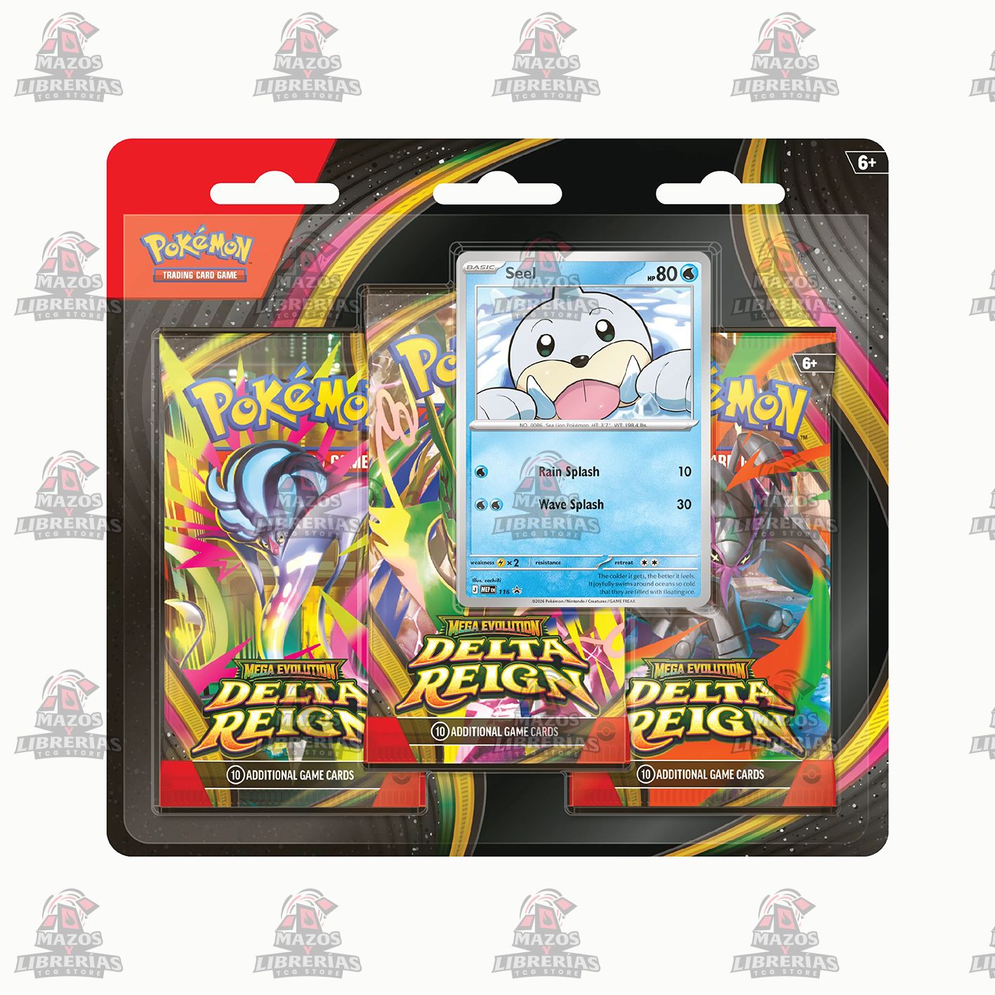 Delta Reign | 3 Booster Blister